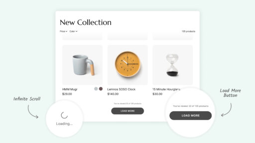 infinite scroll shopify