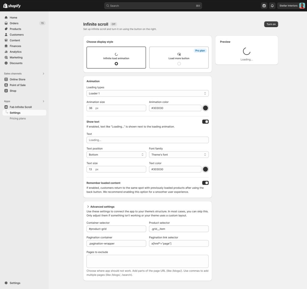 fab-infinite-scroll-settings